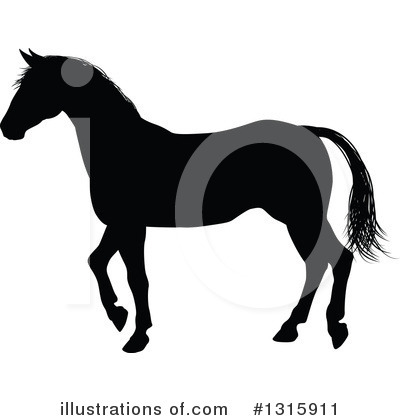 Mustang Clipart #1315911 by AtStockIllustration