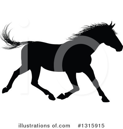 Royalty-Free (RF) Horse Clipart Illustration by AtStockIllustration - Stock Sample #1315915