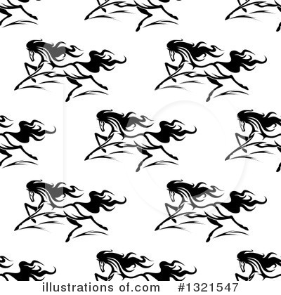 Royalty-Free (RF) Horse Clipart Illustration by Vector Tradition SM - Stock Sample #1321547