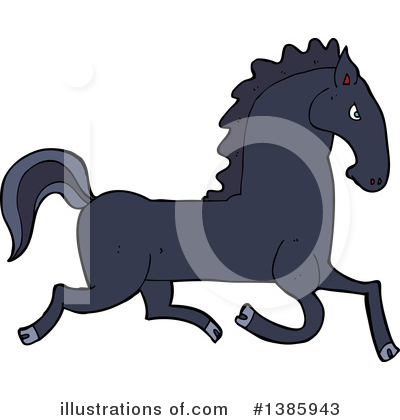 Royalty-Free (RF) Horse Clipart Illustration by lineartestpilot - Stock Sample #1385943