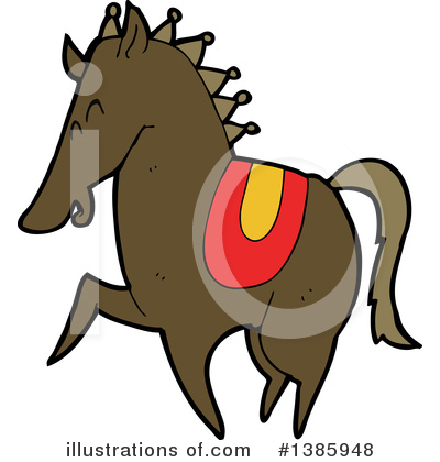 Horses Clipart #1385948 by lineartestpilot