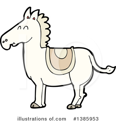 Royalty-Free (RF) Horse Clipart Illustration by lineartestpilot - Stock Sample #1385953