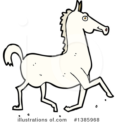 Royalty-Free (RF) Horse Clipart Illustration by lineartestpilot - Stock Sample #1385968