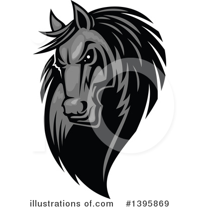 Royalty-Free (RF) Horse Clipart Illustration by Vector Tradition SM - Stock Sample #1395869