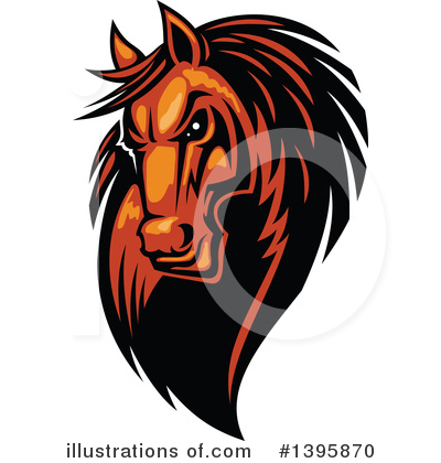 Royalty-Free (RF) Horse Clipart Illustration by Vector Tradition SM - Stock Sample #1395870