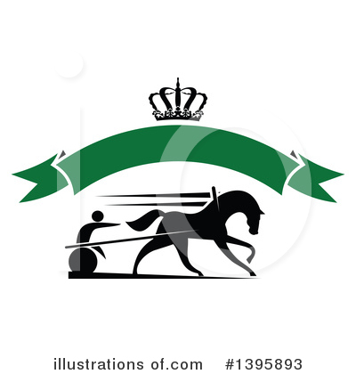 Harness Racing Clipart #1395893 by Vector Tradition SM