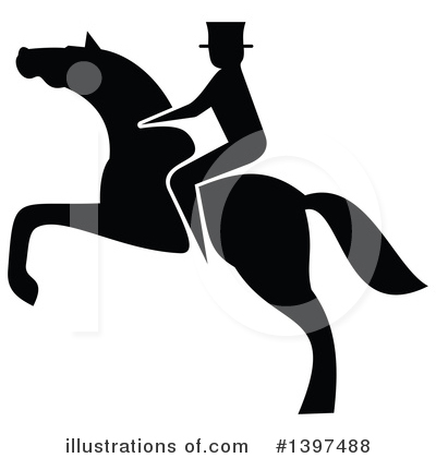 Jockey Clipart #1397488 by Vector Tradition SM