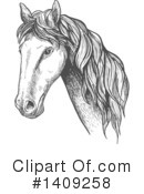 Horse Clipart #1409258 by Vector Tradition SM