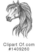 Horse Clipart #1409260 by Vector Tradition SM