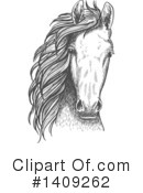 Horse Clipart #1409262 by Vector Tradition SM