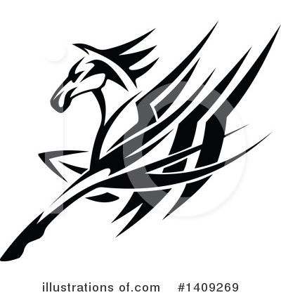 Royalty-Free (RF) Horse Clipart Illustration by Vector Tradition SM - Stock Sample #1409269