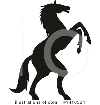 Royalty-Free (RF) Horse Clipart Illustration by Vector Tradition SM - Stock Sample #1410324