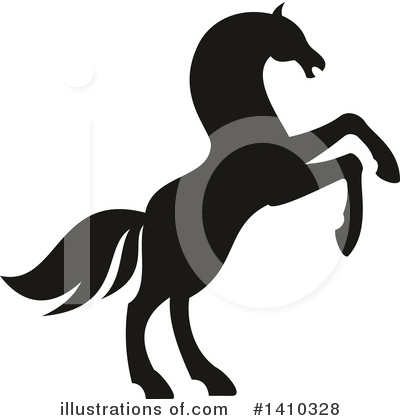 Royalty-Free (RF) Horse Clipart Illustration by Vector Tradition SM - Stock Sample #1410328