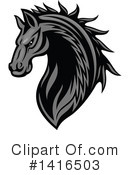 Horse Clipart #1416503 by Vector Tradition SM