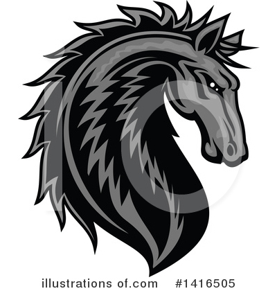 Horse Clipart #1416505 by Vector Tradition SM