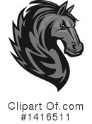 Horse Clipart #1416511 by Vector Tradition SM