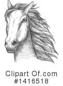 Horse Clipart #1416518 by Vector Tradition SM