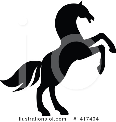 Royalty-Free (RF) Horse Clipart Illustration by Vector Tradition SM - Stock Sample #1417404