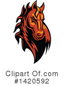 Horse Clipart #1420592 by Vector Tradition SM