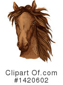 Horse Clipart #1420602 by Vector Tradition SM