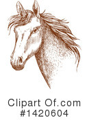 Horse Clipart #1420604 by Vector Tradition SM