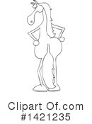 Horse Clipart #1421235 by djart