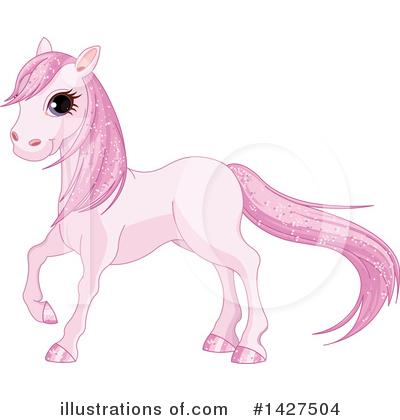 Royalty-Free (RF) Horse Clipart Illustration by Pushkin - Stock Sample #1427504