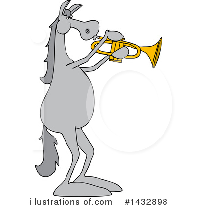 Royalty-Free (RF) Horse Clipart Illustration by djart - Stock Sample #1432898