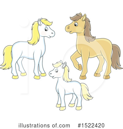 Royalty-Free (RF) Horse Clipart Illustration by Alex Bannykh - Stock Sample #1522420