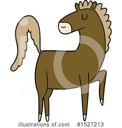 Royalty-Free (RF) Horse Clipart Illustration by lineartestpilot - Stock Sample #1527213