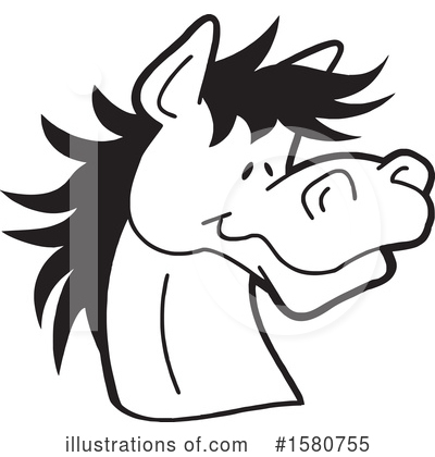 Royalty-Free (RF) Horse Clipart Illustration by Johnny Sajem - Stock Sample #1580755