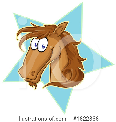 Royalty-Free (RF) Horse Clipart Illustration by Domenico Condello - Stock Sample #1622866
