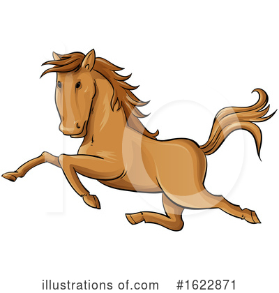 Royalty-Free (RF) Horse Clipart Illustration by Domenico Condello - Stock Sample #1622871