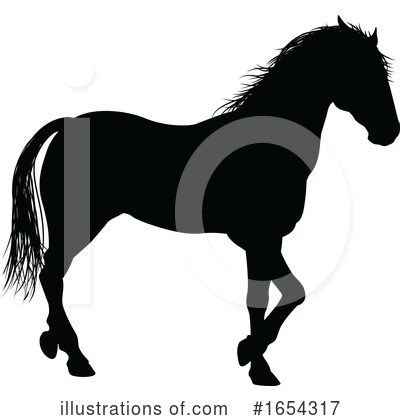 Royalty-Free (RF) Horse Clipart Illustration by AtStockIllustration - Stock Sample #1654317