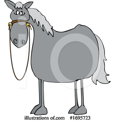 Royalty-Free (RF) Horse Clipart Illustration by djart - Stock Sample #1695723