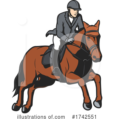 Royalty-Free (RF) Horse Clipart Illustration by Vector Tradition SM - Stock Sample #1742551