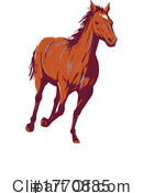 Horse Clipart #1770885 by patrimonio