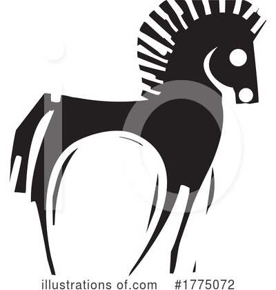 Royalty-Free (RF) Horse Clipart Illustration by xunantunich - Stock Sample #1775072