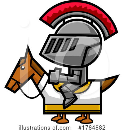 Royalty-Free (RF) Horse Clipart Illustration by Hit Toon - Stock Sample #1784882
