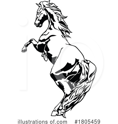 Royalty-Free (RF) Horse Clipart Illustration by dero - Stock Sample #1805459