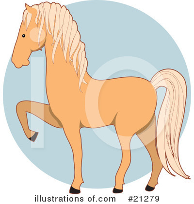 Royalty-Free (RF) Horse Clipart Illustration by Maria Bell - Stock Sample #21279