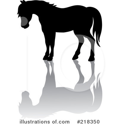 Royalty-Free (RF) Horse Clipart Illustration by Pams Clipart - Stock Sample #218350