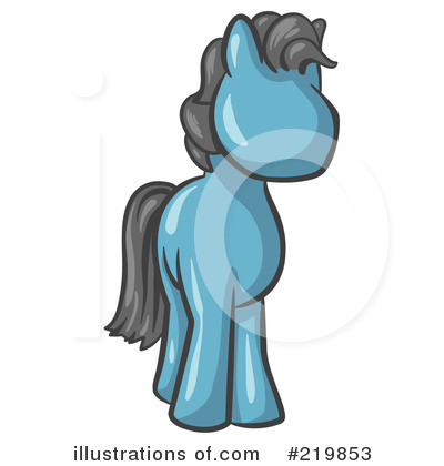 Royalty-Free (RF) Horse Clipart Illustration by Leo Blanchette - Stock Sample #219853
