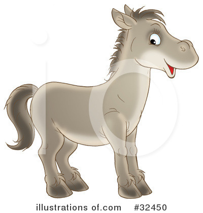Royalty-Free (RF) Horse Clipart Illustration by Alex Bannykh - Stock Sample #32450