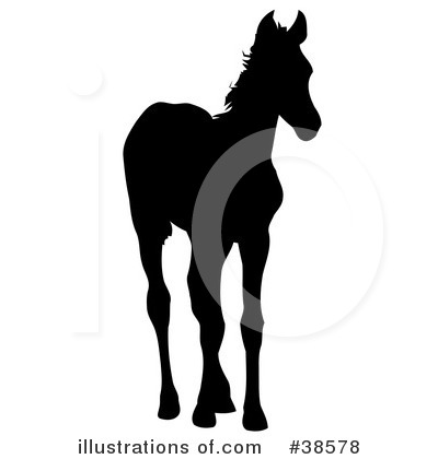 Royalty-Free (RF) Horse Clipart Illustration by dero - Stock Sample #38578