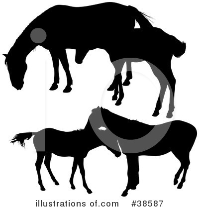 Royalty-Free (RF) Horse Clipart Illustration by dero - Stock Sample #38587