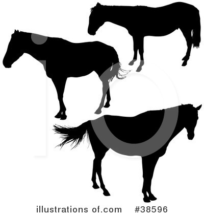 Royalty-Free (RF) Horse Clipart Illustration by dero - Stock Sample #38596