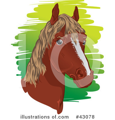 Royalty-Free (RF) Horse Clipart Illustration by Paulo Resende - Stock Sample #43078
