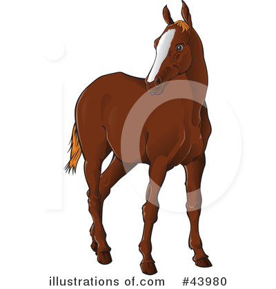 Royalty-Free (RF) Horse Clipart Illustration by Paulo Resende - Stock Sample #43980