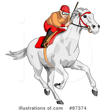 Horse Races Clipart #87374 by C Charley-Franzwa